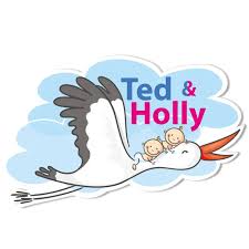 Geboortebord Ted & Holly