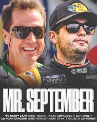 Something about September. Noah Gragson 🤝 Harry Gant