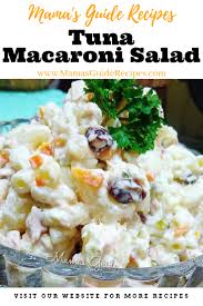 4 ounces elbow macaroni, 1 chef smith sep 2010 professional Tuna Macaroni Salad Mama S Guide Recipes