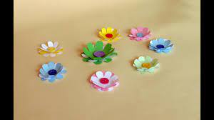 Como Hacer Flores De Papel Paso A Paso Youtube