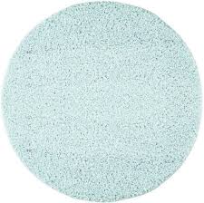 Feiner runder perserteppich naien 6la mit seide 150x150 cm grau/grün originalpreis: Hochflor Teppich Pastell Shaggy300 Carpet City Rund Hohe 30 Mm Wohnzimmer Online Kaufen Otto