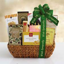 Condolence gifts are a great way to express your sympathy. Comfort Condolence Gift Basket Sympathy Gift