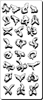 Laden sie diese app jetzt herunter, um eine gute und korrekte graffiti zeichnung idee zu bekommen. Graffiti Alphabet Zeichnen Von Graffiti Buchstaben Abc Graffiti Schrift Und Bilder