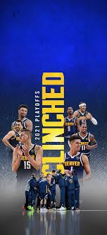Display your denver nuggets spirit on your desktop & phone!!! Denver Nuggets On Twitter Clinched For The Playoffs New Wallpapers Wallpaperwednesday X Milehighbasketball