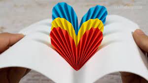 Incredible paper crafts you can make right now after watching this video you'll know how to make pop up greeting. 3d Pop Up Heart Card Diy Valentine Day Cards Handmade Cards Paper Craft Ideas Youtube