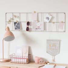 Gold Colour Metal Photo Montage Frame Maisons Du Monde Rose Gold Bedroom Decor Gold Bedroom Decor Luxurious Bedrooms