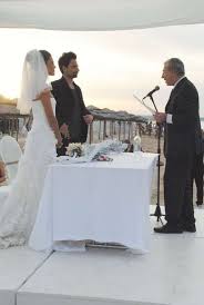 Bianca guaccero e la fine del matrimonio con dario acocella: Bianca Guaccero E Dario Acocella Matrimonio Sulla Spiaggia Foto Lapresse