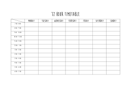 Best way to achieve that would be to have great class 10 time management skills. Lady Hannah Jane Study Well 12 Hour Timetable By Study Well
