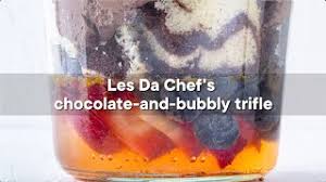 Is your network connection unstable or browser. Les Da Chef S Choc And Bubbly Trifle Youtube