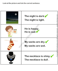 Describing Words Worksheet20 Esl Efl Worksheets Grade 1 Worksheets Describing Words 1st Grade Worksheets English Grammar For Kids