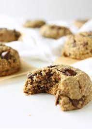 Salted Chocolate Chunk Oat Flour Cookies Gluten Free No Flour Cookies Oat Flour Cookies Milk Recipes