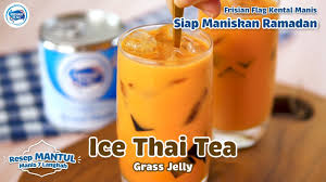 Resep thai cha cincao / buat es cincau gula merah. Resep Thai Tea Cincau Yang Sempurna Life Style News