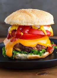 Top with cheese for the best ever classic hamburger recipe. Air Fryer Turkey Burgers Simply Happy Foodie
