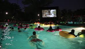 When autumn and winter bring cold and dark days or even on a day of rain, the swimming pools of berlin offer the best possibilities to do aquafitness. Movie In The Pool Aug 7 The Buzz Magazines