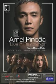 ARNEL PINEDA, LIVE IN PAMPANGA with special guest PHILIA