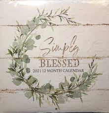 Farmer s market 2021 12 x 12 inch monthly square wall calendar by hopper studios 2021 Blessed Wall Calendar Inspiration Inspirational Buy Online At Best Price In Uae Amazon Ae