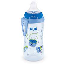 Amazon Com Nuk Active Cup 10 Oz 1 Pack Blue Dinosaur Baby Drinkware Baby
