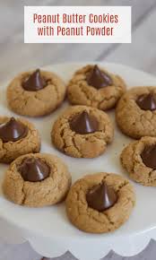 Peanut Butter Cookies With Peanut Powder Pb2 Recipes Recipe Peanut Butter Powder Recipes Pb2 Recipes Butter Cookies