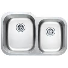 stainless steel 60/40 undermount sink