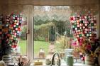 Donna Sharp Quilted Curtain Valances - Country Porch