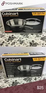 Cuisinart Chefs Classic Stainless Cookware 3qt Cuisinart Clothes Design Things To Sell