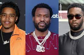 Diddy's Son, Justin Combs, Reacts To Meek Mill Joining The “No Diddy” Trend Mocking His Father