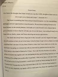 Future Essay 1 3 Essay Move Mountains Life Motto