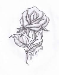 I Love You Drawings For Her And Love Sketch Drawing Image And Free I Love You Drawings In In 2020 Roses Drawing Pencil Drawings Pencil Drawings Easy