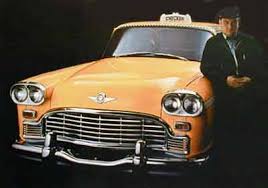 Image result for Federal Yellow 1956 Checker Taxi