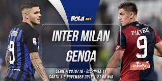 Serie a live commentary for internazionale v genoa on 21 august 2021, includes full match statistics and key events, instantly updated. Shaxda Rasmiga Ah Ee Inter Milan Vs Genoa Gool Fm
