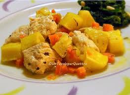 Da entrambi i lati, un petto di tacchino alla volta. Tacchino In Padella Con Patate Ed Erbe Aromatiche