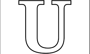 It is preceded by t, and is followed by v. Printable Pdf Letter U Coloring Page Lettering Alphabet Free Printable Alphabet Letters Coloring Pages