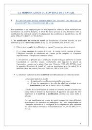 Check spelling or type a new query. La Modification Du Contrat De Travail Snec Cfe Cgc