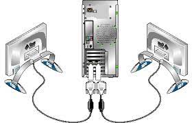 How do you connect two monitors to a laptop? To Configure Opensolaris For Multiple Monitors Sun Ultra 27 Workstation Installation Guide