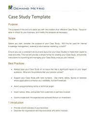 Find the list of all generic as well as journal templates here. Case Study Format Case Study Format Case Study Template Case Study