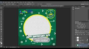 Maka akan tampil layar kanvas dengan warna putih. Cara Membuat Twibbon Di Photoshop Tutorial Photoshop Youtube