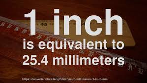 It is also equal to 0.1 decimeter and 0.01 meter. 1 In To Mm How Long Is 1 Inch In Millimeters Convert