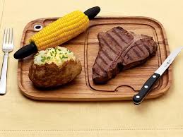 Fathersday Gift Wooden Steak Plates