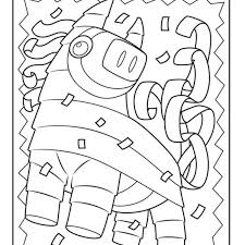 Lama, coloring for adults and children. 11 Places To Find Free Cinco De Mayo Coloring Pages