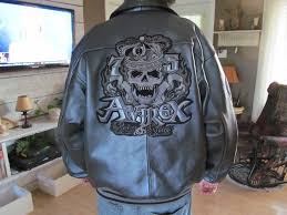 Authentic Vintage Leather Coat Jacket Avirex Rides Rims Dark Gray Size Large Vintage Leather Jacket Leather Coat Jacket Leather Coat
