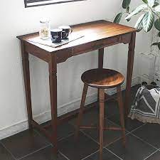 カウンターテーブル 引出し付き 幅88cm 高さ85cm 天然木 マホガニー アンティーク風 レトロ クラシック キッチンカウンター バーカウンター 作業台 おしゃれ sjk100326 インテリア家具通販のファニシック 通販 yahoo ショッピング インテリア 家具 インテリア