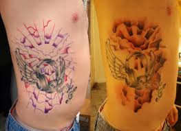 Clouds and holly sun rays tattoo miguel angel custom tatto. Stars And Clouds Chest Tattoo Novocom Top