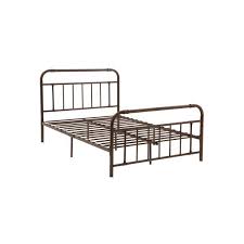 Collection by dionne skelly santomauro, realtor. Vintage Metal Bed Frame With Headboard And Footboard Bed Frame Vasagle By Songmics