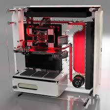 Black And White Gaming Pc Build Spectre 2 0 Black Custom Computer Pc Setup Computer