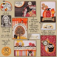 Overlap the paper has appeared in the guide above. Fall Greetings Card Kit Card Making Kit Craft Supplies Tools Card Making Stationery Kromasol Com