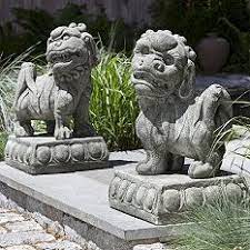 Garden Sculptures Garden Statues Frog Statues Frontgate Foo Dog Statue Foo Dog Statue