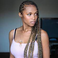 Tribal Braids One Side Braids A K A Beyounce S Braids This Braid Style Is Not Only Trending It Als Hair Styles Lemonade Braids Hairstyles Braided Hairstyles