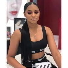 Sleek Ponytail Low Ponytail With Weave Invisible Ponytail Low Ponytail Hairstyles Hair Ponytail Styles Sleek Ponytail