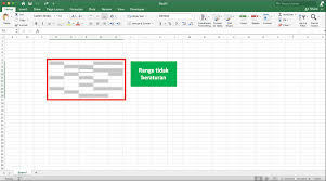 Pada microsoft excel yang dimaksud dengan range adalah gabungan dari. Perbedaan Pengertian Cell Sel Dan Range Excel Compute Expert