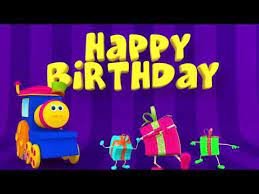 Bob Il Treno Buon Compleanno Canzone Filastrocche Canzoni Per Bambini Happy Birthday Song Youtu Canzoni Per Bambini Kids Corner Canzoni Di Compleanno